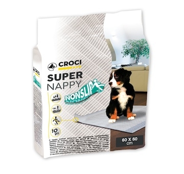 Návyková podložka Super Nappy Protiskluz 60 x 60 cm (10 ks)