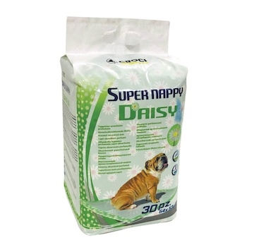 Návyková podložka Super Nappy Sedmikráska 57 x 54 cm (30 ks)