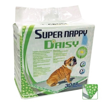 Návyková podložka Super Nappy Sedmikráska 84 x 57 cm (30 ks)