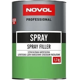 Novol 1201. Spray stříkací polyesterový tmel 1,2kg