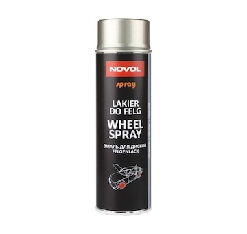 Novol 34112 Wheel Spray - Lak na ráfky, ocelový 500ml