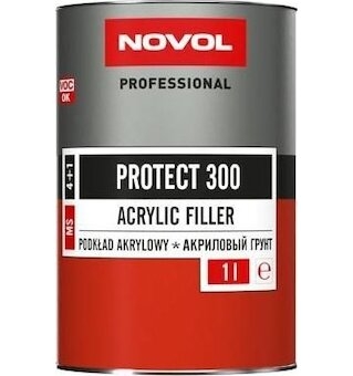 Novol 37011 Plnič PROTECT 300 4:1 šedý 1L