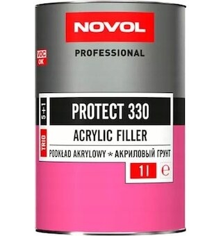 Novol 37341 Plnič PROTECT 330 5:1 černý 1l