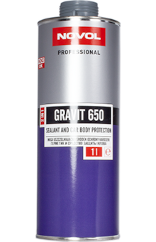 Novol 91404 Gravit 650 2V1 Ochrana podvozku, černý 1L