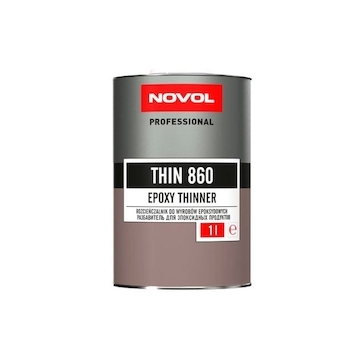 Novol Thin 860 epoxidové ředidlo, STANDARD 1L