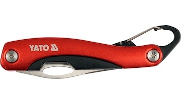 Nůž kapesní s karabinou čepel Bowie YT-76050