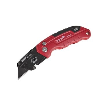 Nůž zavírací FASTVOLD s lichoběžníkovou čepelí 60×19×0,6mm SK2H - TVARDY