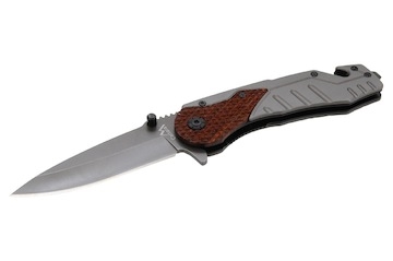 Nůž zavírací WOOD s pojistkou 21cm