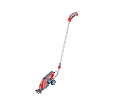 Nůžky na trávu a živé ploty aku s teleskopickou násadou 7,2 V Li-ion, 1500 mAh EXTOL PREMIUM