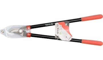 Nůžky na větve 625mm (průměr 25mm)  šikmý střih AL rukojetí YT-8831