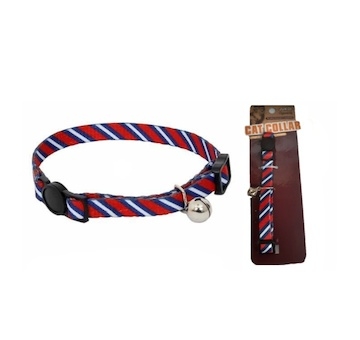 Obojek s rolničkou pro kočku 20 - 30 x 1 cm
