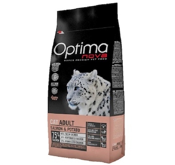 OPTIMAnova Cat Salmon & Potato GF 8 kg 