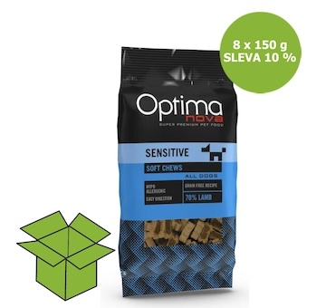 OPTIMAnova Functional Snack Sensitive Lamb 150 g (8 ks) AKCE 10 %