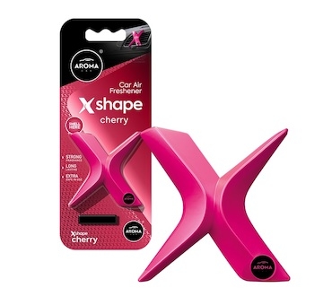 Osvěžovač vzduchu AROMA CAR X Shape Cherry