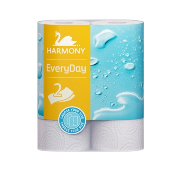 Papírové utěrky Harmony Everyday 2vr, (2ks)