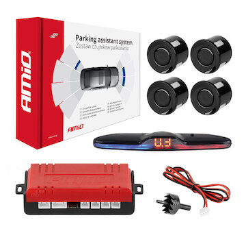 Parkovací asistent MAX LED 4 senzory černé