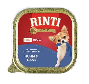 Paštika RINTI GOLD Mini kuře+husa 100g