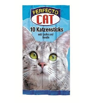 Perfecto Cat Jerkys losos+pstruh 10ks