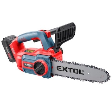 Pila řetězová aku SHARE20V, BRUSHLESS, 30cm, 2Ah EXTOL PREMIUM