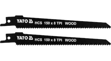 Pilové listy HCS 150MM 8TPI 2ks