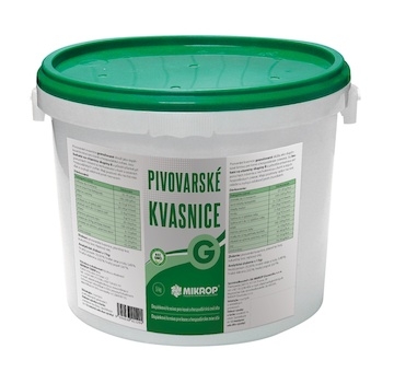 Pivovarské kvasnice granulované Mikrop 5 kg