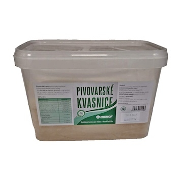 Pivovarské kvasnice Mikrop 2 kg