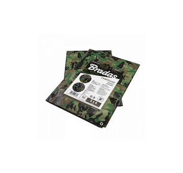 Plachta zakrývací 5x4m, 90g, maskovací CAMOforest