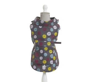 Pláštěnka Grey Dots 20 cm