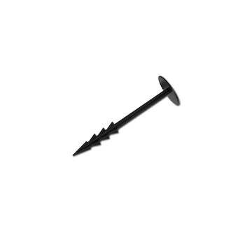 Plastový kotvící kolík na agrotextílie s hroty 18cm