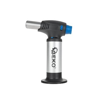 Plynový hořák 360° s piezo zapalováním a nádržkou - GEKO