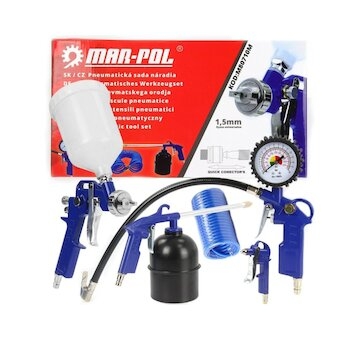 Pneumatická sada nářadí, 5ks MAR-POL