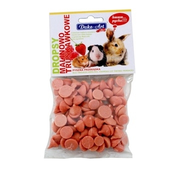 Pochoutka hlodavec malinovo-jahodová Dako 75 g