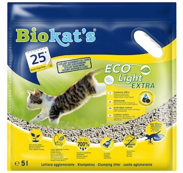 Podestýlka BIOKATS ECO LIGHT EXTRA LITTER 5l