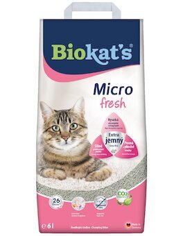Podestýlka Biokats Micro Fresh 6 L PAP