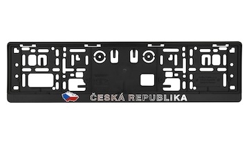 Podložka pod SPZ 3D ČR VLAJKA