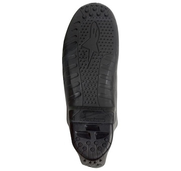 podrážky pro boty TECH 10, ALPINESTARS (černé, pár, pro velikosti 43/44,5)