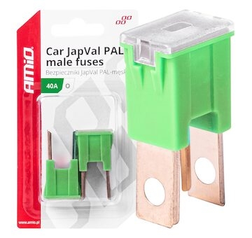Pojistka JAPVAL PAL O samec 40A AMIO-03398