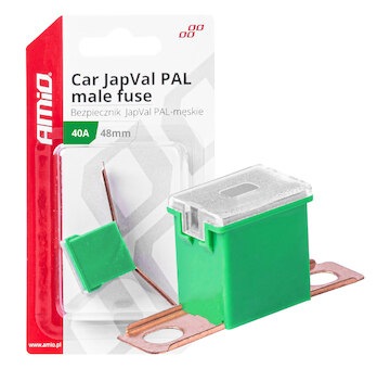 Pojistka JAPVAL PAL samec 48mm 40A AMIO-03419