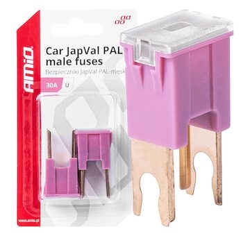 Pojistka JAPVAL PAL samec U 30A AMIO-03406