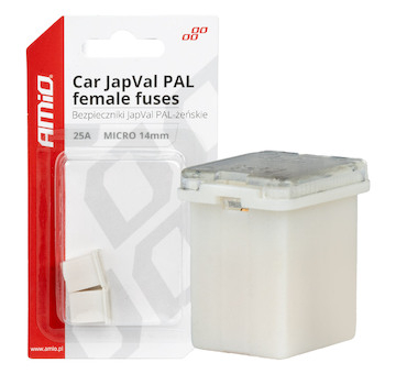 Pojistka JAPVAL PAL samice 25A AMIO-03452