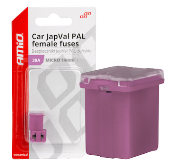 Pojistka JAPVAL PAL samice 30A AMIO-03453