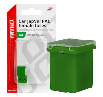 Pojistka JAPVAL PAL samice 40A AMIO-03454