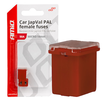 Pojistka JAPVAL PAL samice 50A AMIO-03455