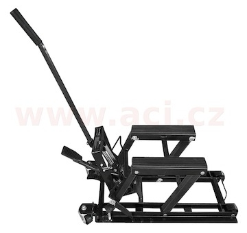 pojízdný hydraulický zvedák pro motocykly a ATV, Q-TECH (černý)