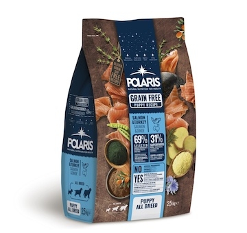 Polaris Dog Puppy All losos & krůta GF 2,5 kg