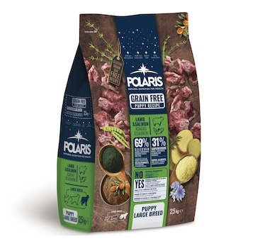 Polaris Dog Puppy Large jehně & losos GF 2,5 kg