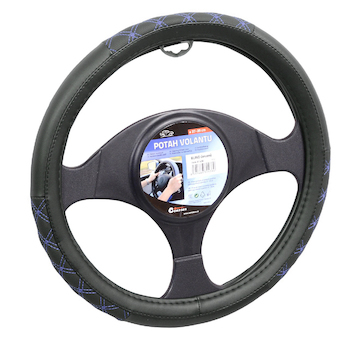 Potah volantu BLIND modrý