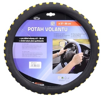 Potah volantu SOFT žlutý