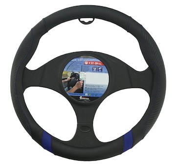 Potah volantu TOURING modrý