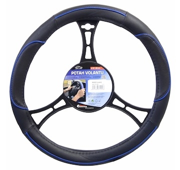 Potah volantu WAVE modrý